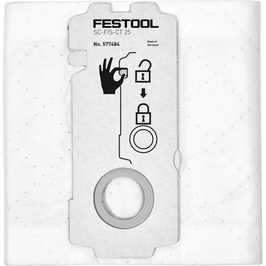 Festool SC-FIS-CT 25/5 filtračné vrecko SELFCLEAN (5 ks)