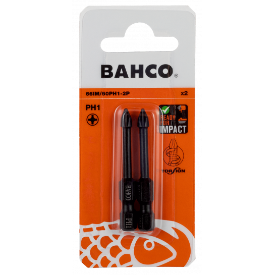 BAHCO bit Torsion PH1 50mm (2ks)