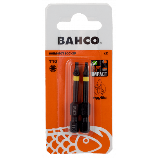 BAHCO bit Torsion T10 50mm (2ks)