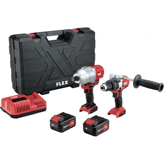 FLEX PD 2G 18.0-EC FS55 + IW 3/4" 18.0-EC/5.0 set náradia