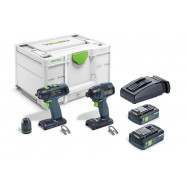 Festool TID 18 HPC 4,0 I-Set T18 skrutkovacia a vŕtacia sada