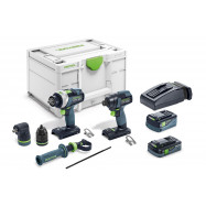 Festool TID 18 5,0/4,0-Set TPC 18/4 skrutkovacia a vŕtacia sada