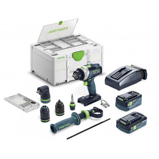 Festool TPC 18/4 5,0/4,0 I-Set/XL akumulátorový skrutkovač s príklepom