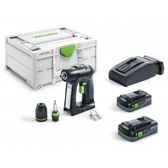 Festool C 18 HPC 4,0 I-Plus akumulátorový vŕtací skrutkovač