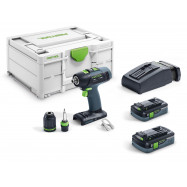 Festool T 18+3 HPC 4,0 I-Plus akumulátorový vŕtací skrutkovač