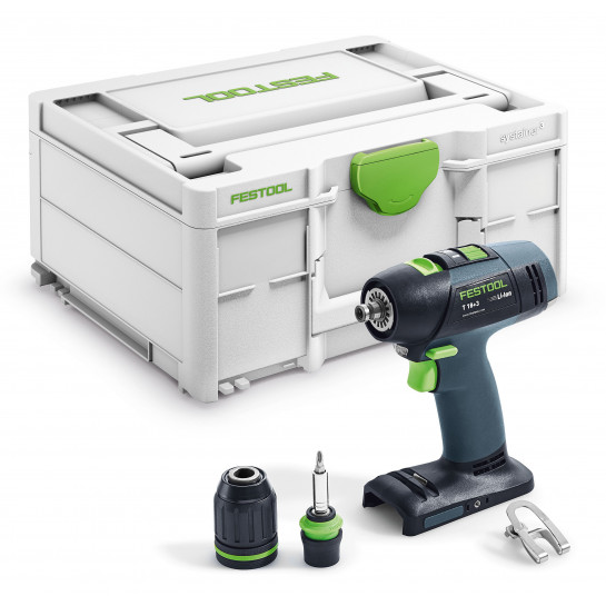 Festool T 18+3-Basic akumulátorový vŕtací skrutkovač