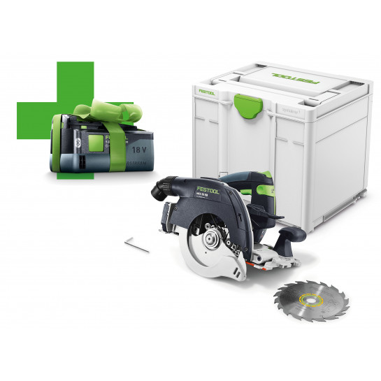 Festool HKC 55 EB-Basic-5,0 akumulátorová ručná kotúčová píla