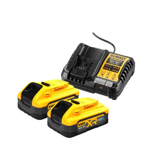 DeWALT DCB1104H2 sada akumulátorov a nabíjačky 18V