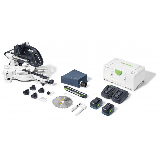 Festool KSC 60 EB 5,0 I-Plus akumulátorová kapovacia píla s ťahovou funkciou