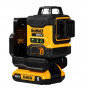 DeWALT DCLE34031D1 zelený laser 3x360° 18V