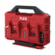 FLEX CA SP 2x 12/18 dvojitá rýchlonabíjačka 12V / 18V