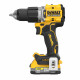 DeWALT DCD805E2T 18V vŕtačka s príklepom