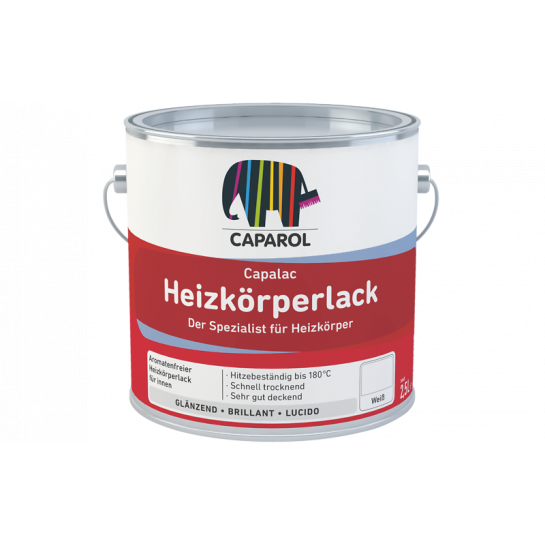 CAPAROL Capalac Heizkorperlack biely 2,5l