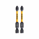 DeWALT bit FlexTorq PZ2 57mm (2ks)