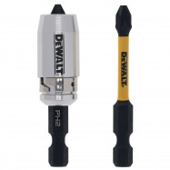 DeWALT bit FlexTorq PH2 57mm (2ks) + mag. držiak