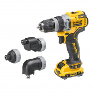 DeWALT DCD703L2T 12V vŕtačka s výmennými hlavami