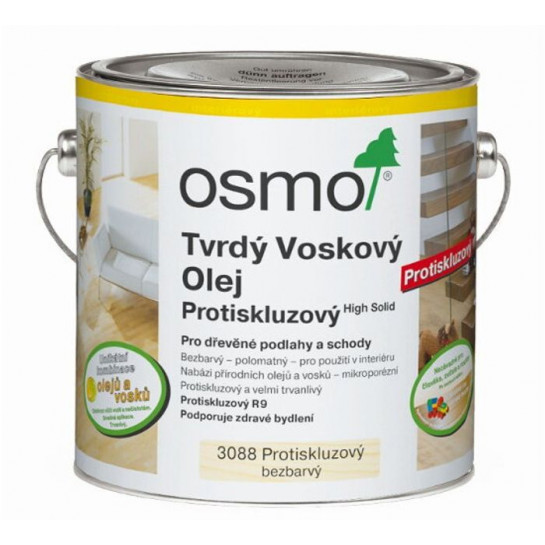 OSMO tvrdý voskový olej protišmykový 3088 0,75l