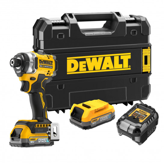 DeWALT DCF860E2T 18V rázový uťahovák 1/4" Hex